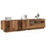Mueble TV luces LED madera ingeniería envejecida 180x35x40 cm von , TV-Möbel - Ref: Foro24-3329163, Preis: 145,45 €, Rabatt: %