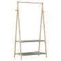 Perchero con estantes bambú 96x45,5x150,5 cm von , Kommoden-Organizer und Bar-Kleiderbügel - Ref: Foro24-4008910, Preis: 42,8...