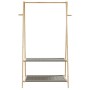 Perchero con estantes bambú 96x45,5x150,5 cm von , Kommoden-Organizer und Bar-Kleiderbügel - Ref: Foro24-4008910, Preis: 42,8...