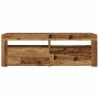 Mesitas de noche con luces LED 2 uds madera vieja 60x35x40 cm by , Nightstands - Ref: Foro24-3329161, Price: 76,48 €, Discoun...