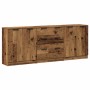Aparadors 3 uds madera de ingeniería envejecida 60x30x70 cm von , Sideboards - Ref: Foro24-3329225, Preis: 203,01 €, Rabatt: %