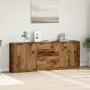 Aparadors 3 uds madera de ingeniería envejecida 60x30x70 cm von , Sideboards - Ref: Foro24-3329225, Preis: 203,01 €, Rabatt: %