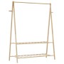 Perchero con estantes bambú 132x45,5x150,5 cm von , Kommoden-Organizer und Bar-Kleiderbügel - Ref: Foro24-4008912, Preis: 50,...