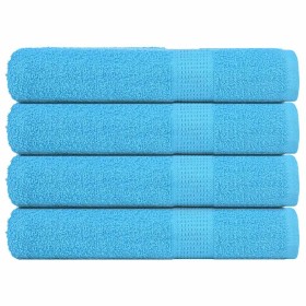 Toallas 4 uds 100% algodón turquesa 100x200 cm 600 gsm von , Handtücher - Ref: Foro24-136987, Preis: 63,80 €, Rabatt: %