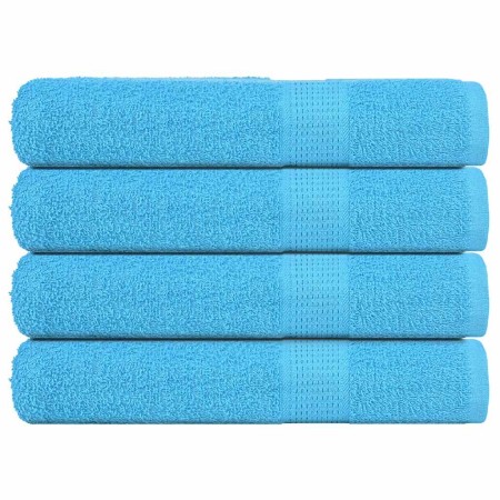 Toallas 4 uds 100% algodón turquesa 100x200 cm 600 gsm von , Handtücher - Ref: Foro24-136987, Preis: 63,80 €, Rabatt: %