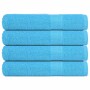 Toallas 4 uds 100% algodón turquesa 100x200 cm 600 gsm von , Handtücher - Ref: Foro24-136987, Preis: 63,80 €, Rabatt: %