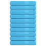 Toallas de sauna 10 uds 100% algodón turquesa 80x200 cm 360 gsm by , Towels - Ref: Foro24-136985, Price: 113,36 €, Discount: %