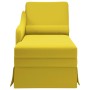 Chaise longue respaldo reposabrazos derecho terciopelo amarillo by , Daybeds - Ref: Foro24-4009788, Price: 134,96 €, Discount: %