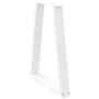 Patas para mesa de centro en forma de V 2 uds acero blanco von , Tischbeine - Ref: Foro24-4012565, Preis: 89,95 €, Rabatt: %