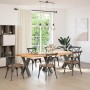 Patas para mesa de comedor en forma de X 3 uds antracita acero by , Table legs - Ref: Foro24-4012990, Price: 144,34 €, Discou...