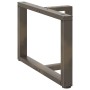 Patas de mesa centro forma T 2uds acero natural 70x25x(42-43)cm de , Patas para mesas - Ref: Foro24-4013039, Precio: 85,27 €,...