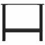 Patas de mesa de centro acero negro 2 uds 60x(42-43) cm de , Patas para mesas - Ref: Foro24-4013284, Precio: 63,19 €, Descuen...