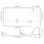 Patas de mesa de centro antracita 2 unidades 70x(42-43)cm acero de , Patas para mesas - Ref: Foro24-4013290, Precio: 78,08 €,...
