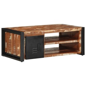 Mesa de centro multicolor 90x50x36 cm madera maciza reciclada von , Couchtisch - Ref: Foro24-4013554, Preis: 198,02 €, Rabatt: %