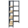 Estante almacenaje 5 niveles 3 uds acero y madera contrachapada von , Industrieregale - Ref: Foro24-4016943, Preis: 101,74 €,...