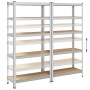 Estantes de almacenamiento de 5 capas 2 uds von , Industrieregale - Ref: Foro24-4016948, Preis: 76,08 €, Rabatt: %