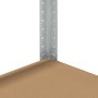 Estantería almacenaje 5 niveles contrachapada y acero plata by , Industrial shelving - Ref: Foro24-4016960, Price: 61,73 €, D...