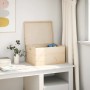 Caja de madera con tapa y asas madera maciza pino 40x30x23 cm von , Aufbewahrungskörbe - Ref: Foro24-4017392, Preis: 51,07 €,...