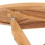 Mesa de comedor de jardín madera maciza de teca Ø90x75 cm de vidaXL, Mesas de jardín - Ref: Foro24-316168, Precio: 222,30 €, ...
