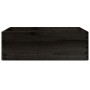 Caja de madera con asas madera maciza pino negra 40x30x13 cm von , Aufbewahrungskörbe - Ref: Foro24-4017399, Preis: 30,88 €, ...