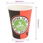 Tazas de café de papel 1000 uds 12oz 300ml rojo y negro von , Einwegbecher - Ref: Foro24-4102788, Preis: 72,18 €, Rabatt: %