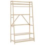Perchero con estantes bambú 110x40x180 cm von , Kommoden-Organizer und Bar-Kleiderbügel - Ref: Foro24-4008925, Preis: 89,48 €...
