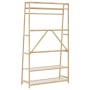Perchero con estantes bambú 110x40x180 cm von , Kommoden-Organizer und Bar-Kleiderbügel - Ref: Foro24-4008925, Preis: 89,48 €...