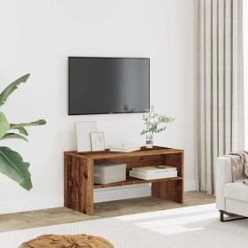 Mueble para TV madera contrachapada envejecida 80x40x40 cm von , TV-Möbel - Ref: Foro24-855770, Preis: 44,08 €, Rabatt: %