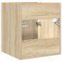 Mueble de lavabo de baño madera roble Sonoma 41x38,5x46 cm by , Bathroom furniture - Ref: Foro24-856203, Price: 37,93 €, Disc...