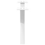 Patas de mesa de centro forma X 2uds acero blanco 60x(30-31) cm de , Patas para mesas - Ref: Foro24-4012881, Precio: 54,66 €,...