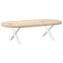 Patas de mesa de centro forma X 2uds acero blanco 60x(30-31) cm de , Patas para mesas - Ref: Foro24-4012881, Precio: 54,66 €,...