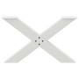 Patas de mesa de centro forma X 2uds acero blanco 70x(42-43) cm by , Table legs - Ref: Foro24-4012965, Price: 96,55 €, Discou...