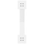 Patas de mesa de centro forma X 2uds acero blanco 70x(42-43) cm by , Table legs - Ref: Foro24-4012965, Price: 96,55 €, Discou...