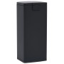Trash can with anti-fingerprint pedal 30L black stainless steel by vidaXL, Garbage cans and trash cans - Ref: Foro24-149573, ...