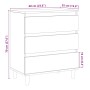 Aparador de madera contrachapada envejecida 60x35x70 cm de , Aparadores - Ref: Foro24-856480, Precio: 72,64 €, Descuento: %