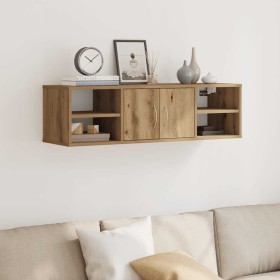 Armario de pared madera de ingeniería roble artisan 101x30x29cm by , Shelves and shelves - Ref: Foro24-856489, Price: 59,86 €...