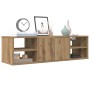 Armario de pared madera de ingeniería roble artisan 101x30x29cm by , Shelves and shelves - Ref: Foro24-856489, Price: 59,86 €...
