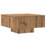Mesa de centro madera de ingeniería roble artisan 60x60x31,5 cm von , Couchtisch - Ref: Foro24-856551, Preis: 58,98 €, Rabatt: %