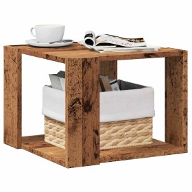 Mesa de centro de madera contrachapada envejecida 40x40x30 cm von , Couchtisch - Ref: Foro24-856494, Preis: 29,03 €, Rabatt: %