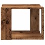 Mesa de centro de madera contrachapada envejecida 40x40x30 cm by , Coffee table - Ref: Foro24-856494, Price: 29,03 €, Discoun...
