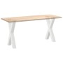 Patas para mesa de comedor en forma de X 2 uds acero blanco von , Tischbeine - Ref: Foro24-4012973, Preis: 115,11 €, Rabatt: %