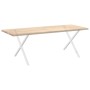 Patas para mesa de comedor en forma de X 2 uds acero blanco von , Tischbeine - Ref: Foro24-4012925, Preis: 64,07 €, Rabatt: %