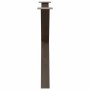 Patas para mesa comedor forma X 3uds acero natural 90x(72-73)cm de , Patas para mesas - Ref: Foro24-4012999, Precio: 154,11 €...