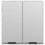 Armario de espejo de baño contrachapada gris 64x20x66,5 cm von , Badezimmerwaschtische - Ref: Foro24-856939, Preis: 61,11 €, ...