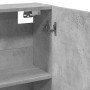 Armario de espejo de baño contrachapada gris 64x20x66,5 cm von , Badezimmerwaschtische - Ref: Foro24-856939, Preis: 61,11 €, ...
