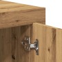 Aparador madera contrachapada roble artisian 80x40x75 cm by , Sideboards - Ref: Foro24-856863, Price: 84,99 €, Discount: %