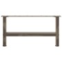 Patas para mesa de centro de acero natural 2 uds 60x(30-31) cm by , Table legs - Ref: Foro24-4013267, Price: 61,54 €, Discoun...