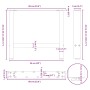 Patas de mesa de centro acero antracita 2 uds 60x(42-43) cm de , Patas para mesas - Ref: Foro24-4013286, Precio: 64,30 €, Des...