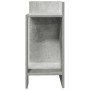 Mesas auxiliares 2 uds con estante gris hormigón 25,5x27x60 cm by , Side tables - Ref: Foro24-858549, Price: 40,32 €, Discoun...