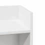 Mesa auxiliar con estante blanco 25,5x27x60 cm by , Side tables - Ref: Foro24-858542, Price: 36,07 €, Discount: %